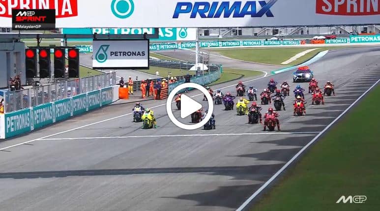 MotoGP | GP Malesia Sprint Race, vince Bagnaia, Alex Marquez è vice campione: gli highlights [VIDEO]
