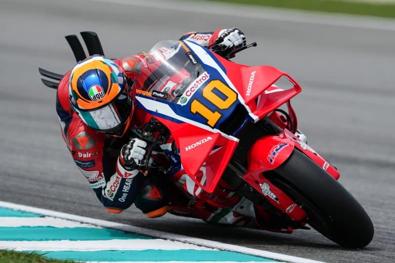 MotoGP | GP Malesia, Marini: “Venerdì sfortunato”