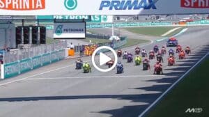 MotoGP | GP Malesia, Alex Marquez vince, Bagnaia si ritira a tre giri dal termine: gli highlights [VIDEO]
