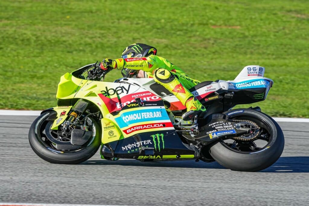 MotoGP | Test Valencia, Di Giannantonio: “Importante dare feedback agli ingegneri”