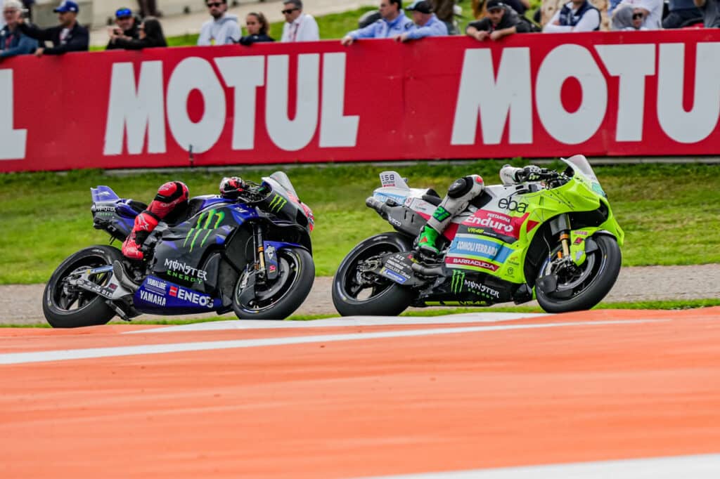 MotoGP | GP Valencia Sprint Race, Morbidelli: “I miei sorpassi non sono sporchi, alcuni li dipingono così”