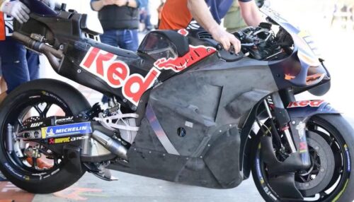 MotoGP | KTM già in pista con il primo prototipo 850cc [VIDEO]