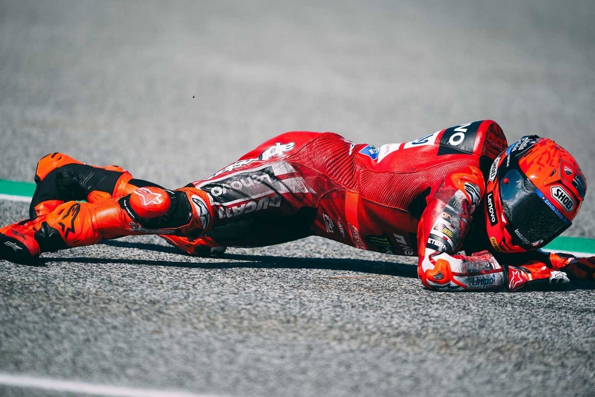 MotoGP | Test Buriram Day 2, Marquez: “Caduta dovuta a mancanza di concentrazione”