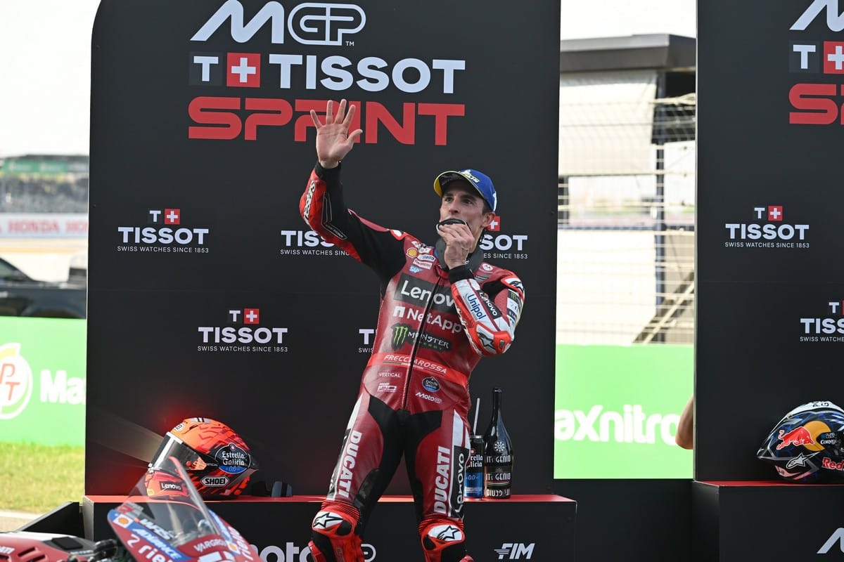 MotoGP | GP Thailandia Sprint Race, Marquez: “Penalità? Non faccio quello che piange”