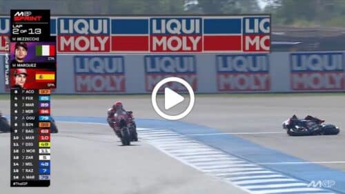 MotoGP | GP Thailandia: la caduta di Bezzecchi nella Sprint Race [VIDEO]