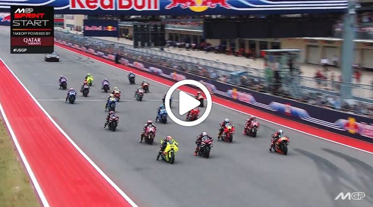 MotoGP | GP Austin Sprint Race, vince Martin, Bagnaia e Bastianini a podio: gli highlights [VIDEO]