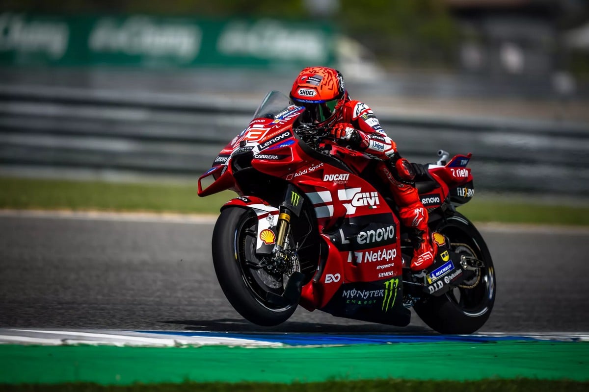 MotoGP | GP Thailandia, Marquez: “Sono stato fortunato a non volare via”