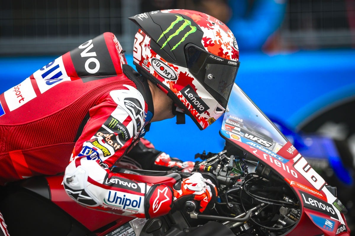 MotoGP | GP Jerez Sprint Race, Bagnaia: “A volte ci vuole culo”