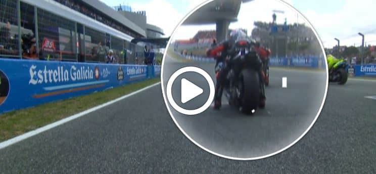 MotoGP | GP Jerez, Bezzecchi: “Sprint Race rovinata da un tear-off” [VIDEO]