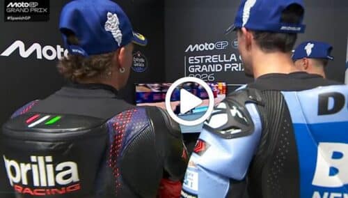 MotoGP | GP Jerez: il retropodio, Alex Marquez, Bezzecchi e “Diggia” [VIDEO]