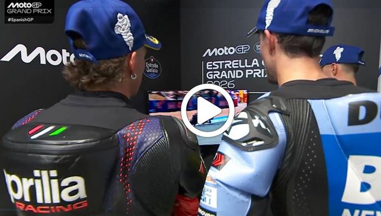 MotoGP | GP Jerez: il retropodio, Alex Marquez, Bezzecchi e “Diggia” [VIDEO]