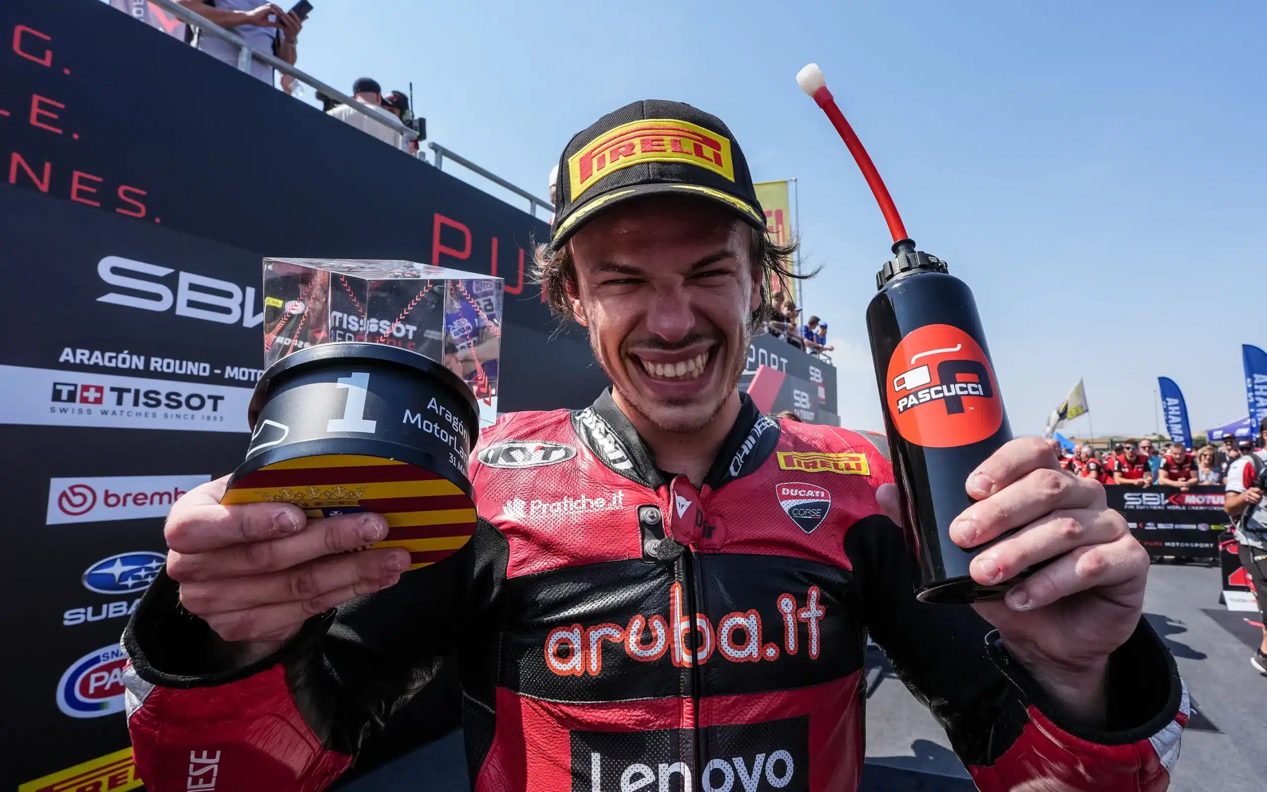 SBK | Gp Aragón Superpole Race: vittoria di Bulega e stesso podio di Gara 1 con Lecuona e Sam Lowes