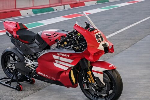 MotoGP | Ducati in pista al Mugello con il prototipo 850cc [VIDEO]