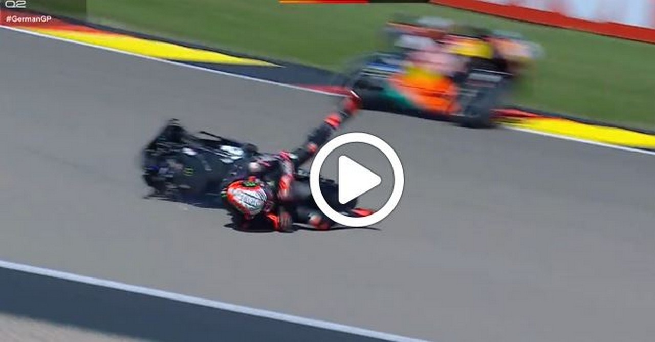 MotoGP | GP Germania: la caduta di Bezzecchi nella Q2 [VIDEO]