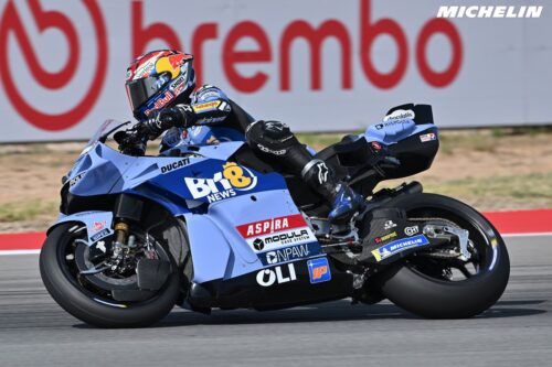 MotoGP | GP Aragon Day 1, Alex Marquez: “Bel ritmo con le gomme usate”