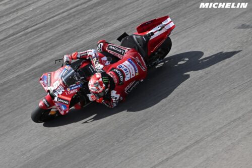MotoGP | GP Aragon Day 1, Bagnaia: “Manca grip al posteriore”