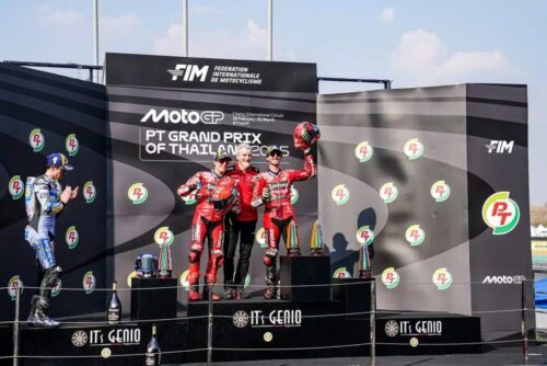 MotoGP | Dall’Igna analizza: Marquez domina a sinistra, Bagnaia in frenata, Di Giannantonio la velocità in curva