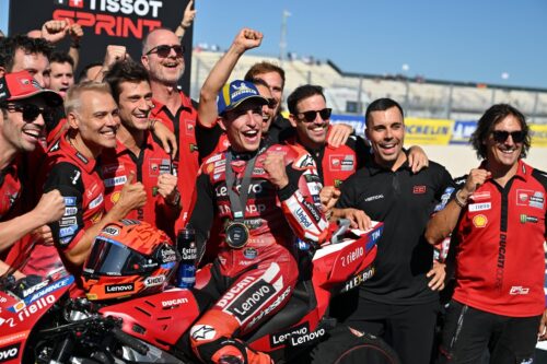 MotoGP | GP Misano Sprint Race, Marquez: “Potevo vincere solo con la gomma media”