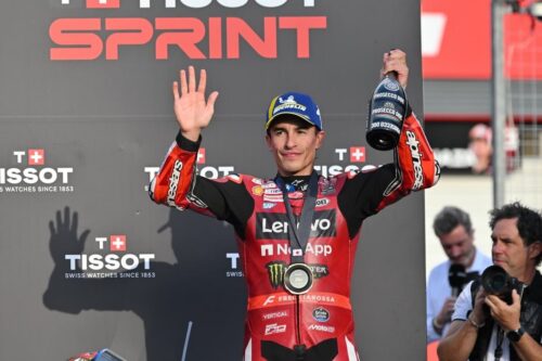 MotoGP | GP Giappone Sprint Race, Marquez: “Gomma stabile per tutta la gara”